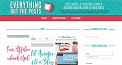 Desktop Screenshot of everythingbuttheposts.com